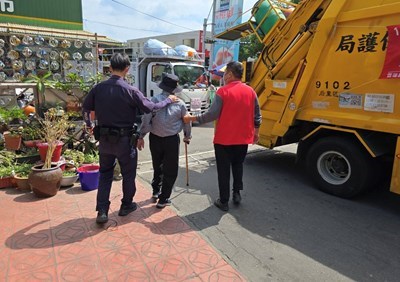 從清掃到守護-中市后里區清潔隊烈日執勤暖心助迷途伯伯返家-1-_0