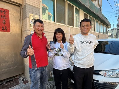 中市清水區清潔隊急中生智-自製工具熱心救援民眾手機