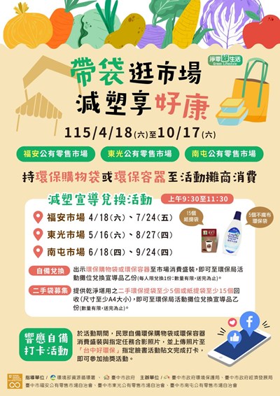 圖1-活動文宣-帶袋逛市場減塑享好康