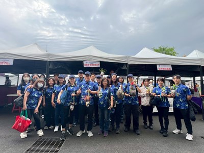 綠意上身帶頭做　中市運動會暨園遊會環保局推廣「廣植栽-改善空氣品質」